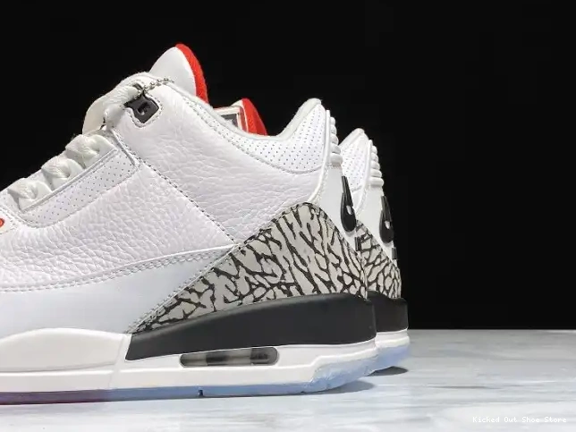 Kicked Out Shoe Store THROW 923096-101 white 3 Retro mens Jordan LINE